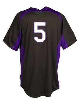 Carlos Gonzalez  Game Used 2013 Batting Practice Jersey (MLB Authenticated)